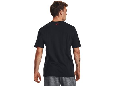 UNDER ARMOUR Herren Kurzarm GL FOUNDATION SS T Schwarz