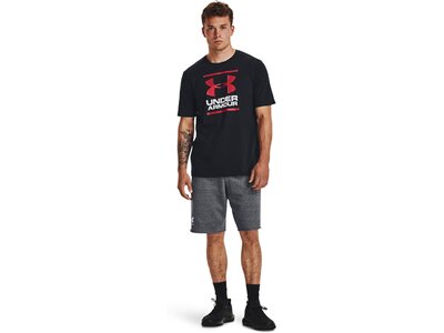 UNDER ARMOUR Herren Kurzarm GL FOUNDATION SS T Schwarz