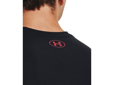 UNDER ARMOUR Herren Kurzarm GL FOUNDATION SS T Schwarz