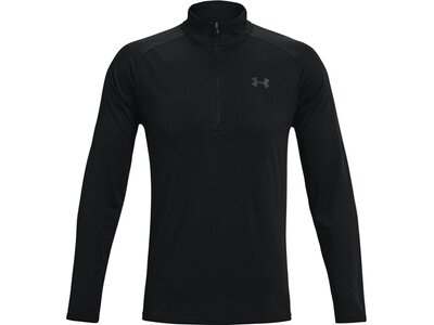 UNDER ARMOUR Herren Langarm Tech 2.0 1/2 Zip Schwarz