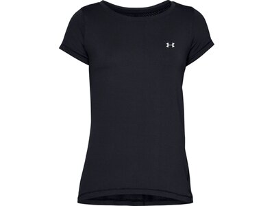 UNDER ARMOUR Damen Kurzarm HG Armour SS Schwarz