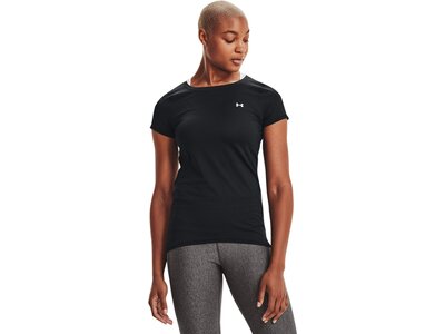 UNDER ARMOUR Damen Kurzarm HG Armour SS Schwarz