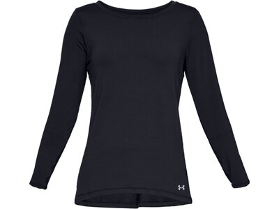 UNDER ARMOUR Damen Langarm HG Armour Long Sleeve Schwarz