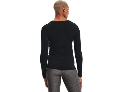 UNDER ARMOUR Damen Langarm HG Armour Long Sleeve Schwarz