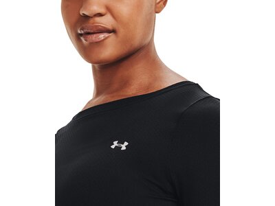 UNDER ARMOUR Damen Langarm HG Armour Long Sleeve Schwarz