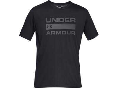 UNDER ARMOUR Herren Kurzarm TEAM ISSUE WORDMARK SS Schwarz