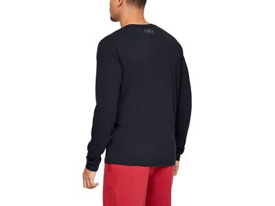 UNDER ARMOUR Herren Langarm SPORTSTYLE LEFT CHEST LS Schwarz