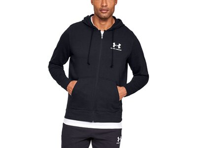 UNDER ARMOUR Herren Sweatshirt SPORTSTYLE TERRY FZ Schwarz