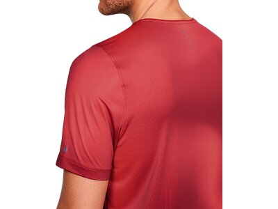 UNDER ARMOUR Herren Trainingsshirt "Rush HeatGear" Kurzarm Rot
