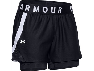 UNDER ARMOUR Damen Shorts Play Up 2-in-1 Shorts Schwarz