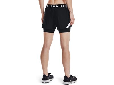 UNDER ARMOUR Damen Shorts Play Up 2-in-1 Shorts Schwarz