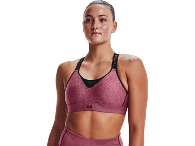 UNDER ARMOUR Damen BH UA INFINITY HIGH HEATHER BRA Rot