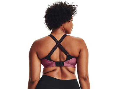 UNDER ARMOUR Damen BH UA INFINITY HIGH HEATHER BRA Rot