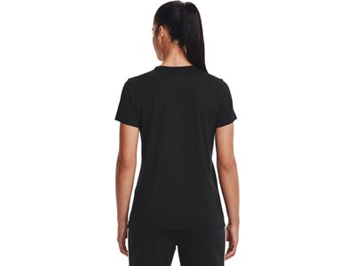UNDER ARMOUR Damen Kurzarm Live Sportstyle Graphic SSC Schwarz