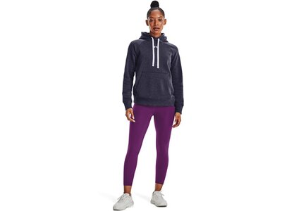 UNDER ARMOUR Damen Langarm Rival Fleece HB Hoodie Grau