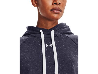 UNDER ARMOUR Damen Langarm Rival Fleece HB Hoodie Grau