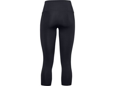 UNDER ARMOUR Damen Caprihose UA RUSH SIDE PIPING CROP Schwarz