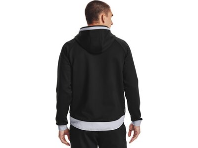 UNDER ARMOUR Herren Hoodie UA Recover Ponte FZ Schwarz