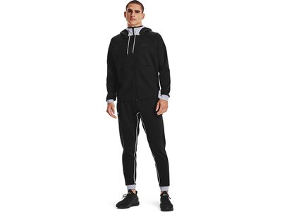 UNDER ARMOUR Herren Hoodie UA Recover Ponte FZ Schwarz