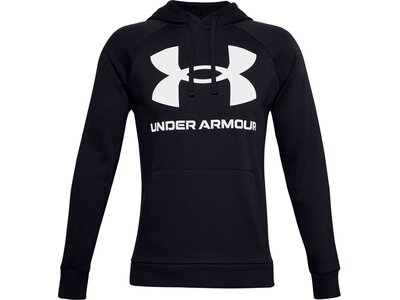 UNDER ARMOUR Herren Langarm Rival Fleece Big Logo HD Schwarz