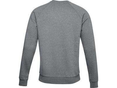 UNDER ARMOUR Herren Langarm Rival Fleece Crew Grau