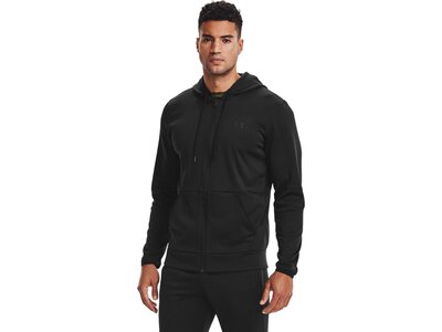 UNDER ARMOUR Herren Langarm Armour Fleece FZ Hoodie Schwarz