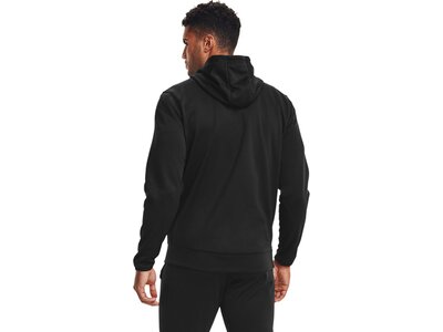 UNDER ARMOUR Herren Langarm Armour Fleece FZ Hoodie Schwarz