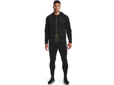 UNDER ARMOUR Herren Langarm Armour Fleece FZ Hoodie Schwarz