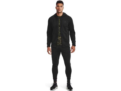 UNDER ARMOUR Herren Langarm Armour Fleece FZ Hoodie Schwarz