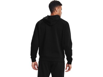 UNDER ARMOUR Herren Langarm Rival Fleece FZ Hoodie Schwarz