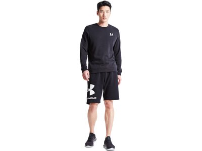 UNDER ARMOUR Herren Shorts Rival FLC Big Logo Shorts Schwarz