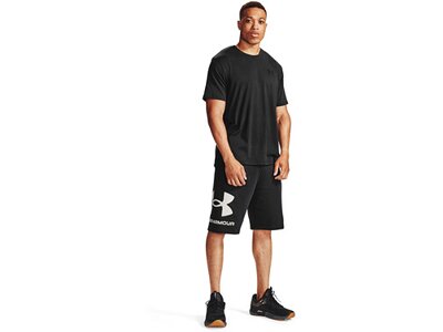 UNDER ARMOUR Herren Shorts Rival FLC Big Logo Shorts Schwarz