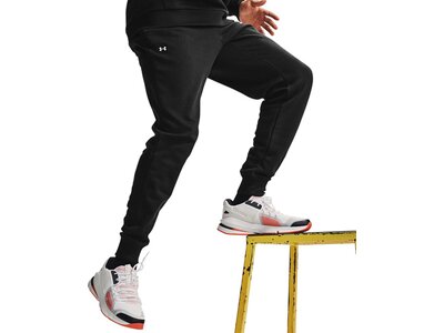 UNDER ARMOUR Herren Hose RIVAL FLEECE JOGGERS Schwarz