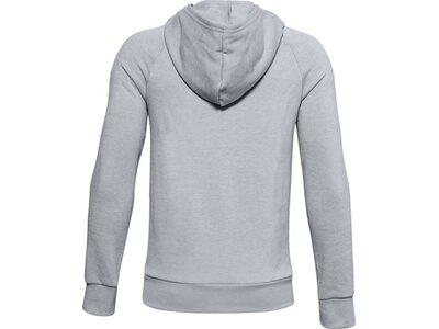 UNDER ARMOUR Jungen Langarm Rival Fleece Hoodie Grau