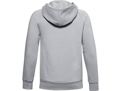 UNDER ARMOUR Kinder Kapuzensweat UA RIVAL FLEECE FZ HOODIE Grau