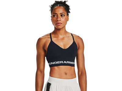 UNDER ARMOUR Damen BH Seamless Low Long Bra Schwarz