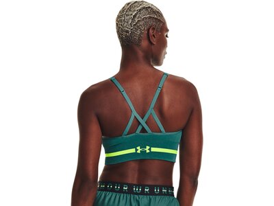 UNDER ARMOUR Damen BH Seamless Low Long Bra Grün