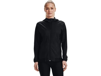 UNDER ARMOUR Damen UA Wendbares Oberteil aus Webstoff mit durchgehendem Zip Schwarz