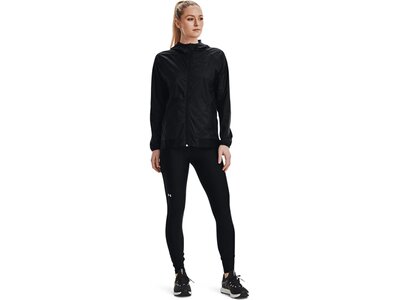 UNDER ARMOUR Damen UA Wendbares Oberteil aus Webstoff mit durchgehendem Zip Schwarz