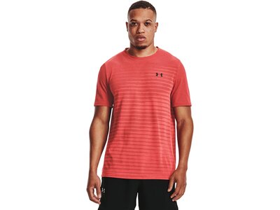 UNDER ARMOUR Herren UA Seamless Fade Kurzarm-Oberteil Rot