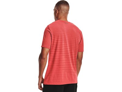 UNDER ARMOUR Herren UA Seamless Fade Kurzarm-Oberteil Rot