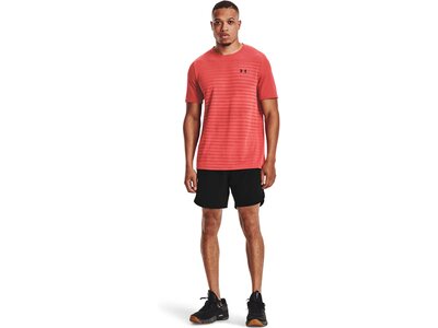 UNDER ARMOUR Herren UA Seamless Fade Kurzarm-Oberteil Rot