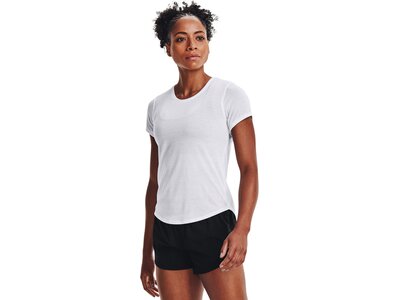 UNDER ARMOUR Damen Kurzarm Streaker SS Weiß