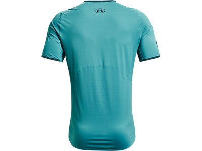 UNDER ARMOUR Herren UA Iso-Chill Perforiertes Kurzarm-Oberteil Blau