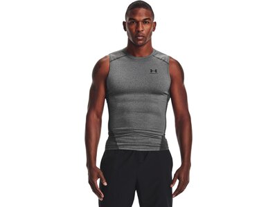 UNDER ARMOUR Herren Ärmellos HG Armour Comp SL Grau