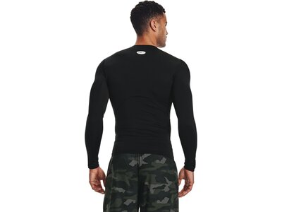 UNDER ARMOUR Herren Langarm HG Armour Comp LS Schwarz