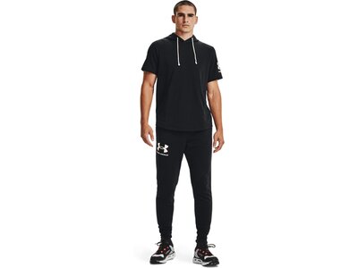 UNDER ARMOUR Herren Hose RIVAL TERRY JOGGER Schwarz