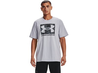 UNDER ARMOUR Herren Kurzarm ABC CAMO BOXED LOGO SS Grau