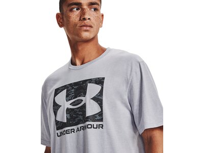 UNDER ARMOUR Herren Kurzarm ABC CAMO BOXED LOGO SS Grau
