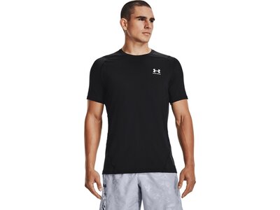 UNDER ARMOUR Herren Kurzarm HG Armour Fitted SS Schwarz